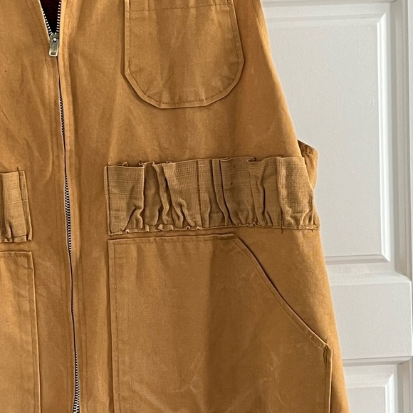 Vintage 50’s 60’s Brush Master Canvas Hunting Vest Men’s Size Medium Sportsman - Picture 4 of 10